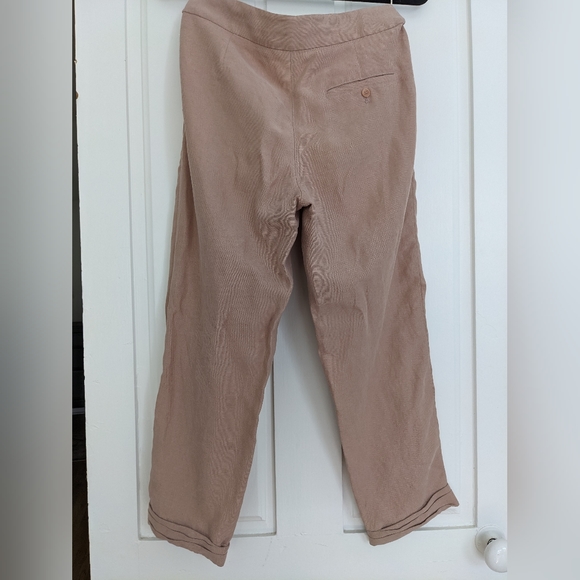 WILFRED Alliant Linen Blend Pants in Nutmeg Size 2 - Picture 7 of 12